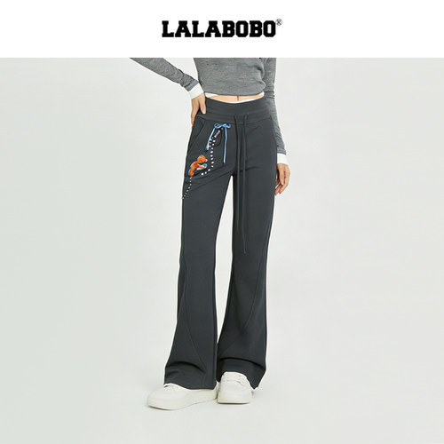 LALABOBO领带针织套装-下装