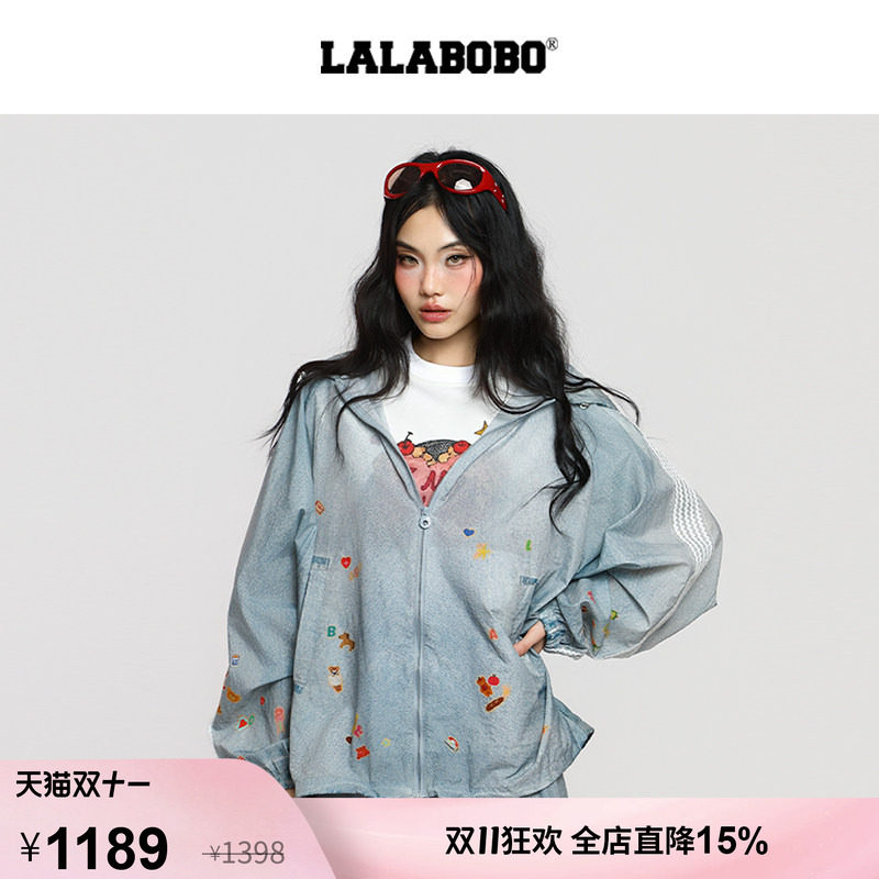 LABO常规插肩蝙蝠袖带帽开衫外套