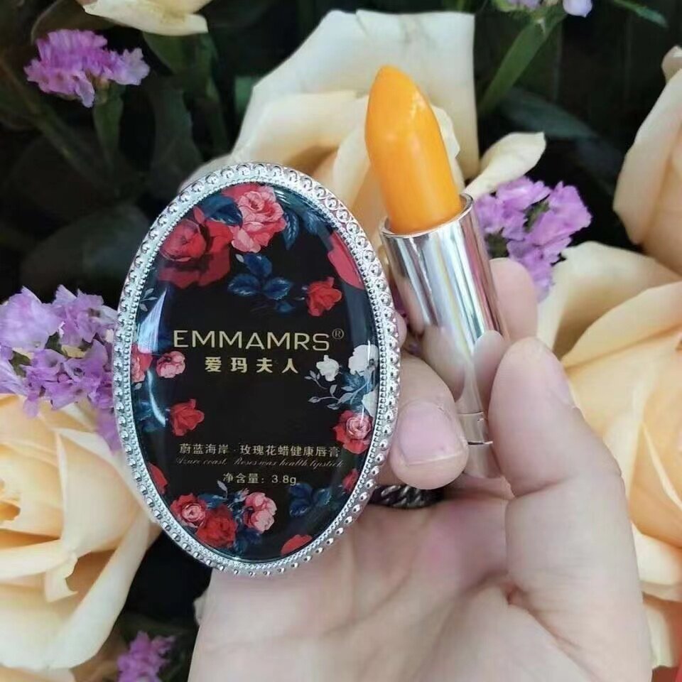 EMMAMRS爱玛夫人玫瑰花油唇膏/口红