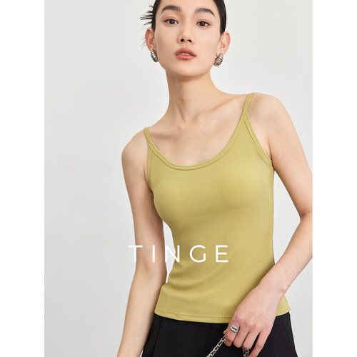 TINGE贴己细肩带背心内搭外穿
