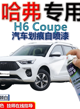 哈弗H6 Coupe补漆笔白色汽车划痕修复手喷漆专用自喷漆2019款银色