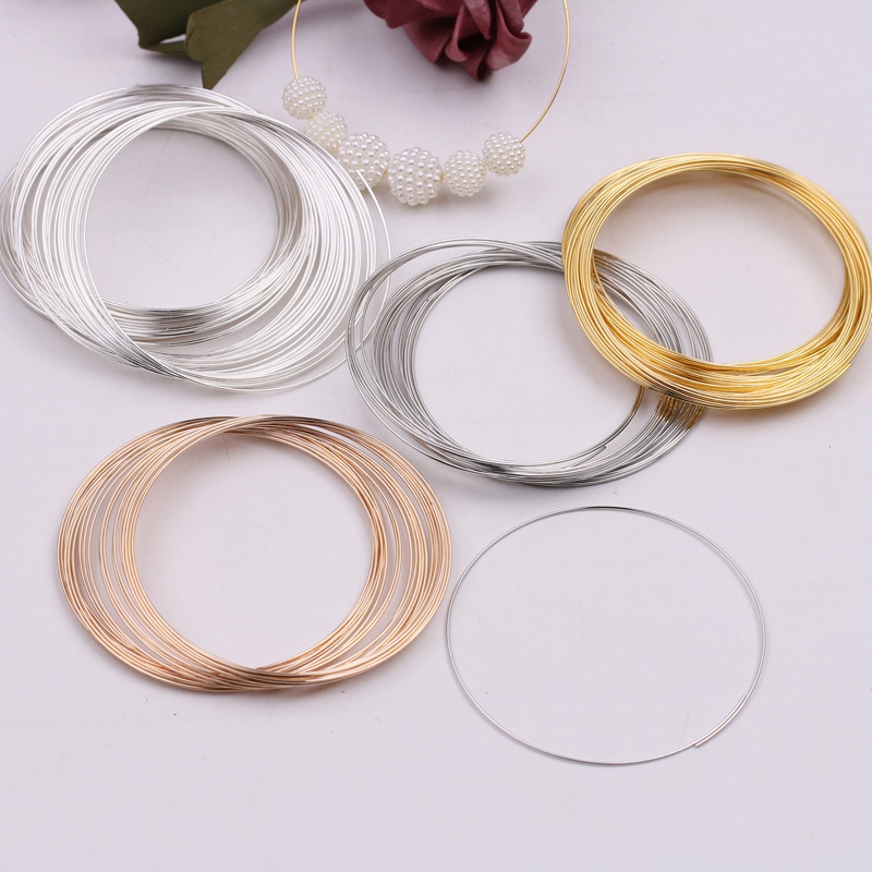 6cm记忆钢丝线圈手镯圈串珠手链