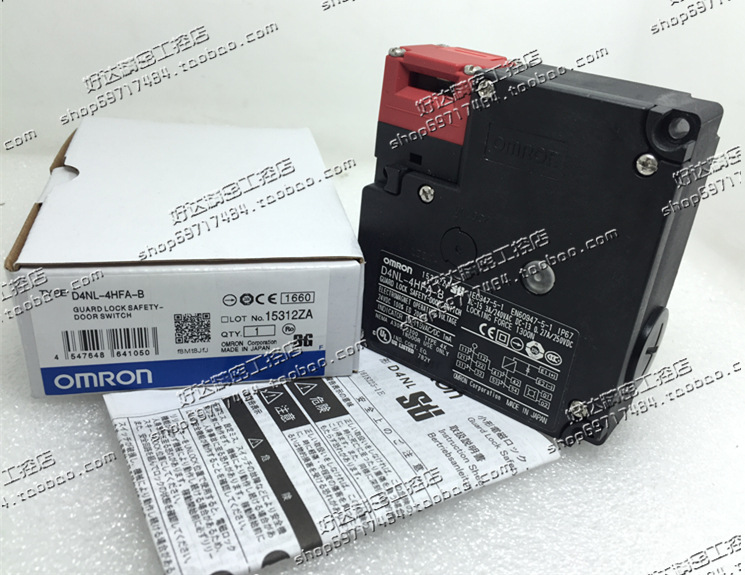 D4NL-1HFA-B D4NL-2HFA-B D4NL-4HFA- B欧姆龙安全开关 现货正品