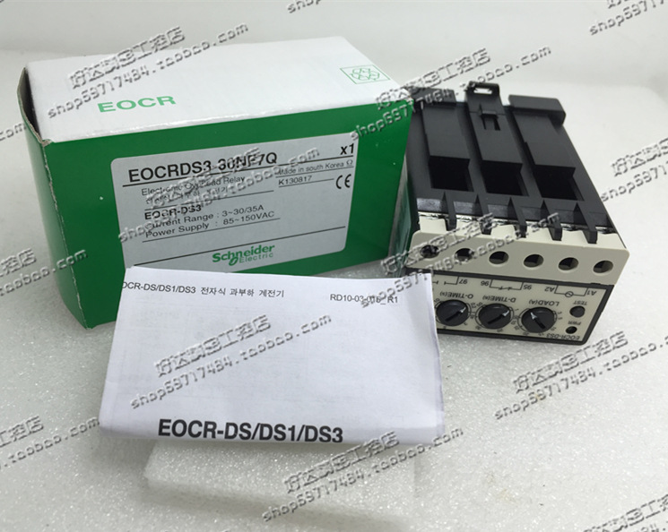 原装正品施耐德韩国三和 EOCR电机保护器 EOCRDS3-30NF7Q现货