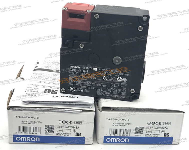 D4NL-1GFA-B D4NL-2GFA-B D4NL-4GFA- B欧姆龙安全开关 现货正品