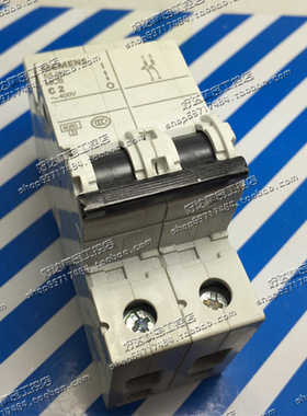 原装正品西门子(上海) 断路器 5SJ62 MCBC2 2P 2A 空气开关 现货