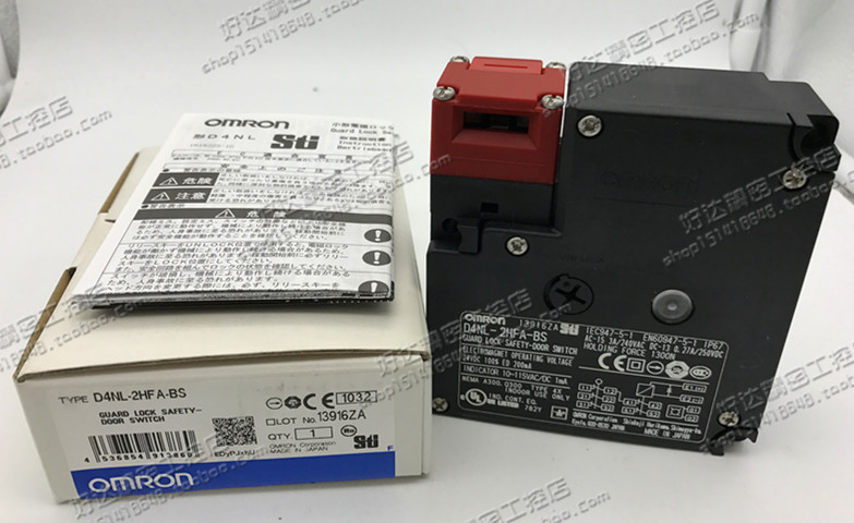 D4NL-2HFA-BS 24VDC 欧姆龙/OMRON 安全门开关 现货全新 质保一年