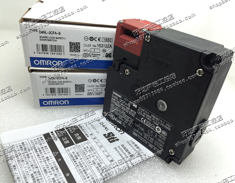 D4NL-1CFA-B D4NL-2CFA-B D4NL-4CFA- B欧姆龙安全开关 现货正品