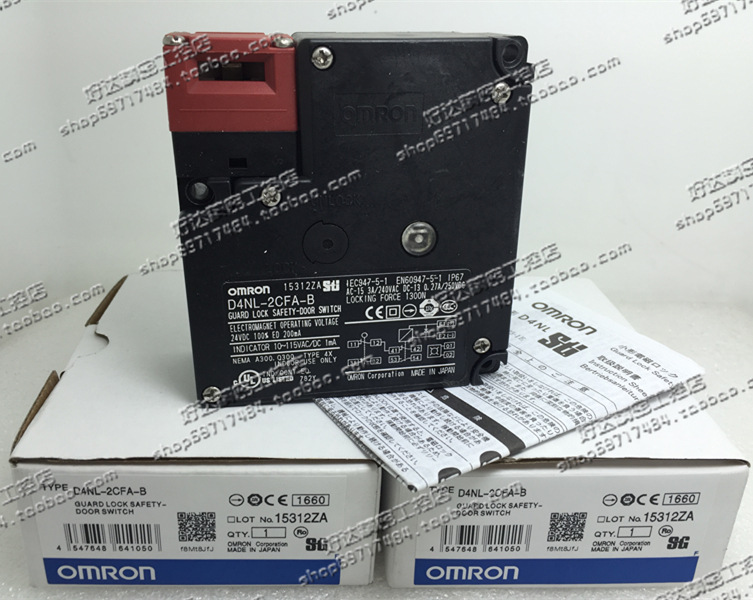D4NL-1FFA-B D4NL-2FFA-B D4NL-4FFA- B欧姆龙安全开关 现货正品