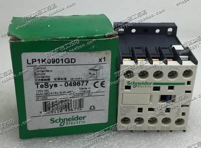 原装正品 施耐德TeSys 直流接触器 LP1K0901GD 9A DC125V 现货