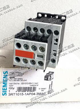 3RT1015-1AP04-3MA0  230VAC 进口德国西门子接触器 现货正品全新