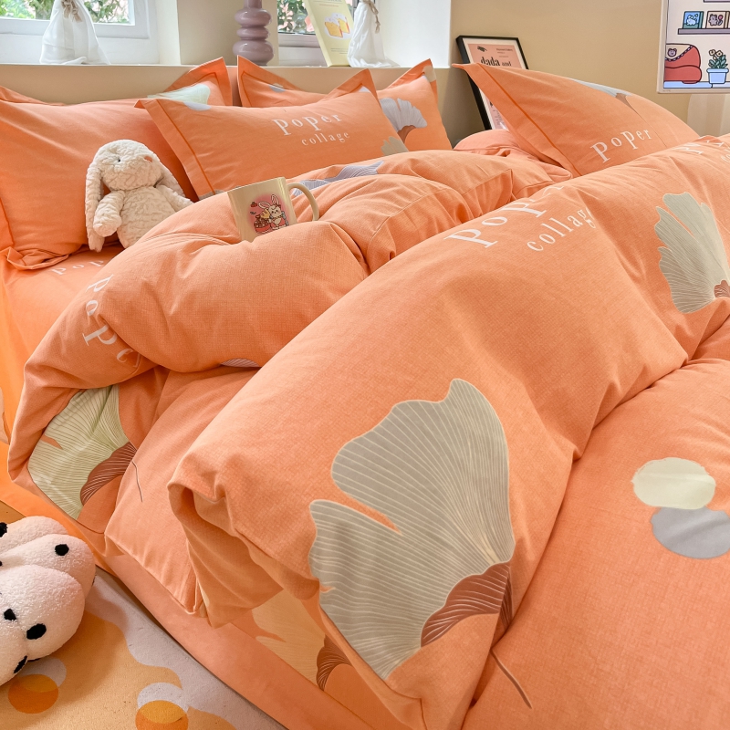 加厚纯棉磨毛四件套100全棉