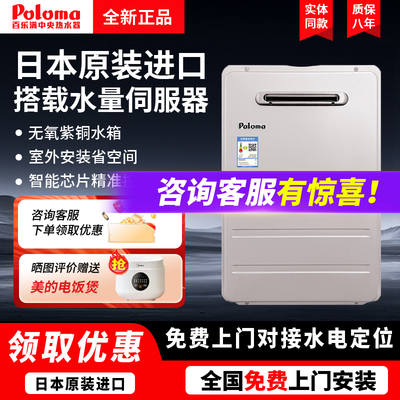 百乐满日本进口室外燃气式热水器