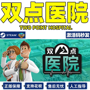 PC游戏中文正版 steam双点医院 国区激活码CDKEY 自动发货 Two Point Hospital单人游戏 医疗模拟