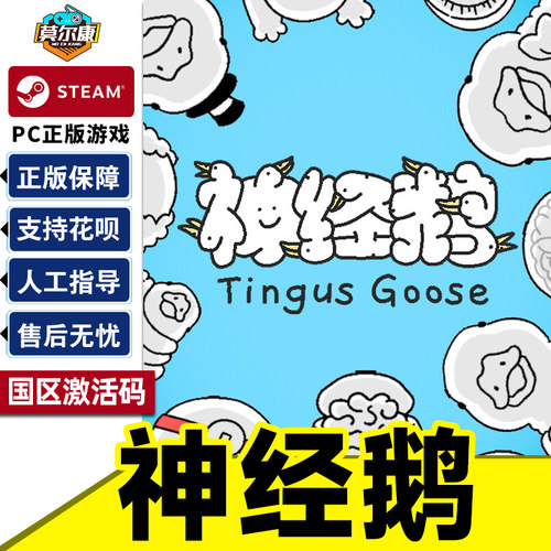 Steam游戏 神经鹅 Tingus Goose 国区激活码CDKey PC正版游戏