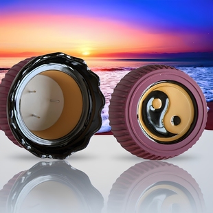 刘伟承同款火龙罐玄石紫砂艾灸罐艾草油腰背刮痧春夏伏治秋冬驱寒