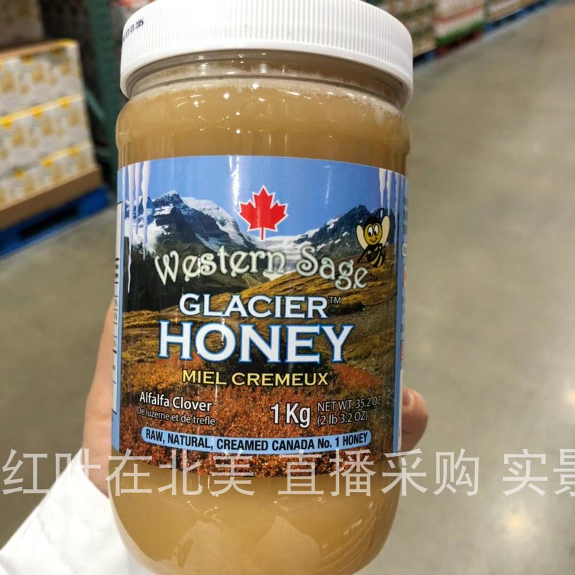 加拿大蜂蜜western sage冰蜜西方圣人冰川原蜜加拿大代购包税直邮 传统滋补营养品 蜂蜜 原图主图