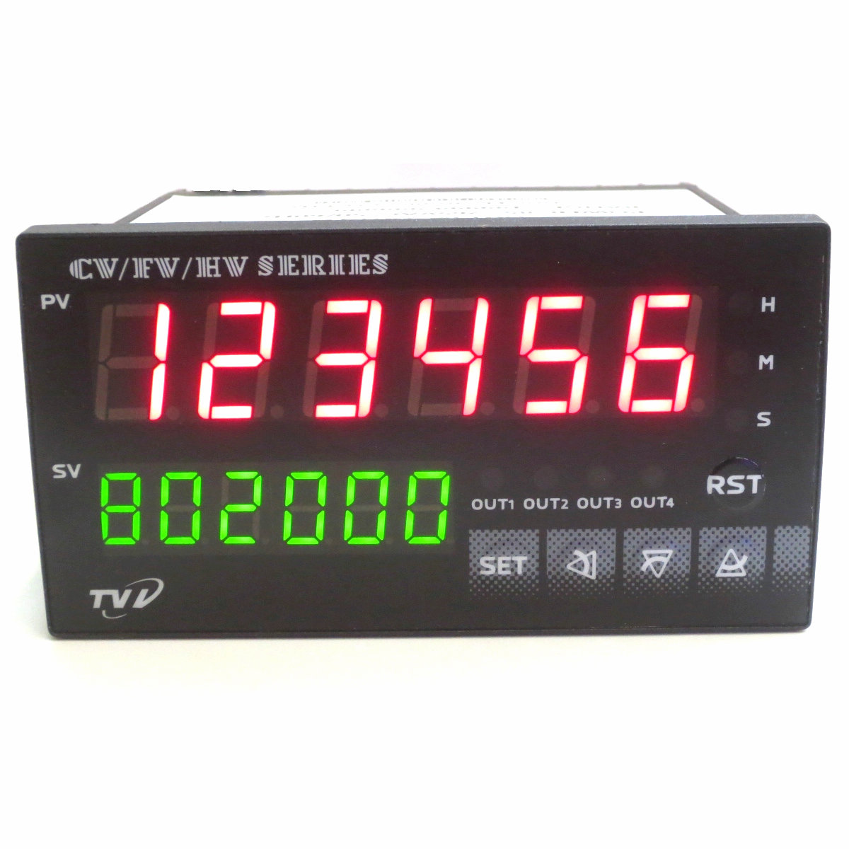 高精度 数显电子 计米器 带485通讯电脑智能仪表cv8-ps62t1计数器