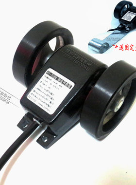 LK-80铝合金橡胶包边计米轮 超强耐磨计米轮测长传感器轮子HT-208