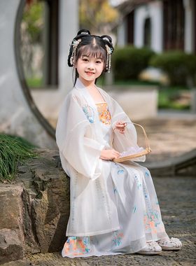 套装齐腰襦裙改良汉服