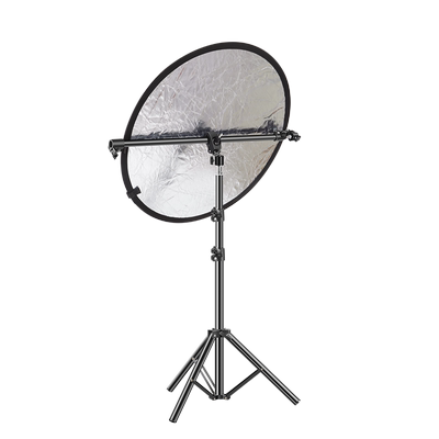反光板支架便携打光板折叠补光板室外摄影直播拍照自拍神器迷你五合一室内遮光板架子横杆固定夹