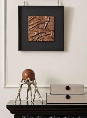 现代样板间客厅电视柜玄关桌面装