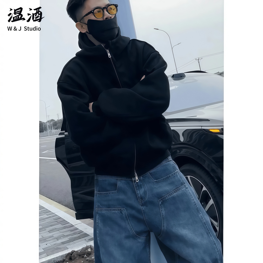 秋季男士开衫卫衣外套