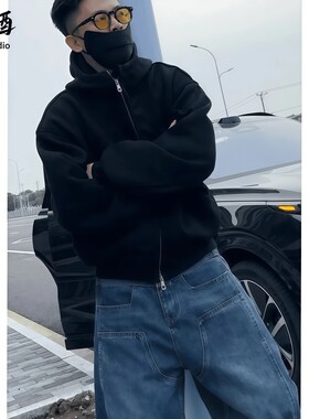 秋季男士开衫卫衣外套