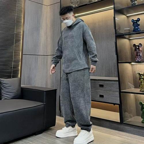 流行套装卫衣卫裤冬季新款男士