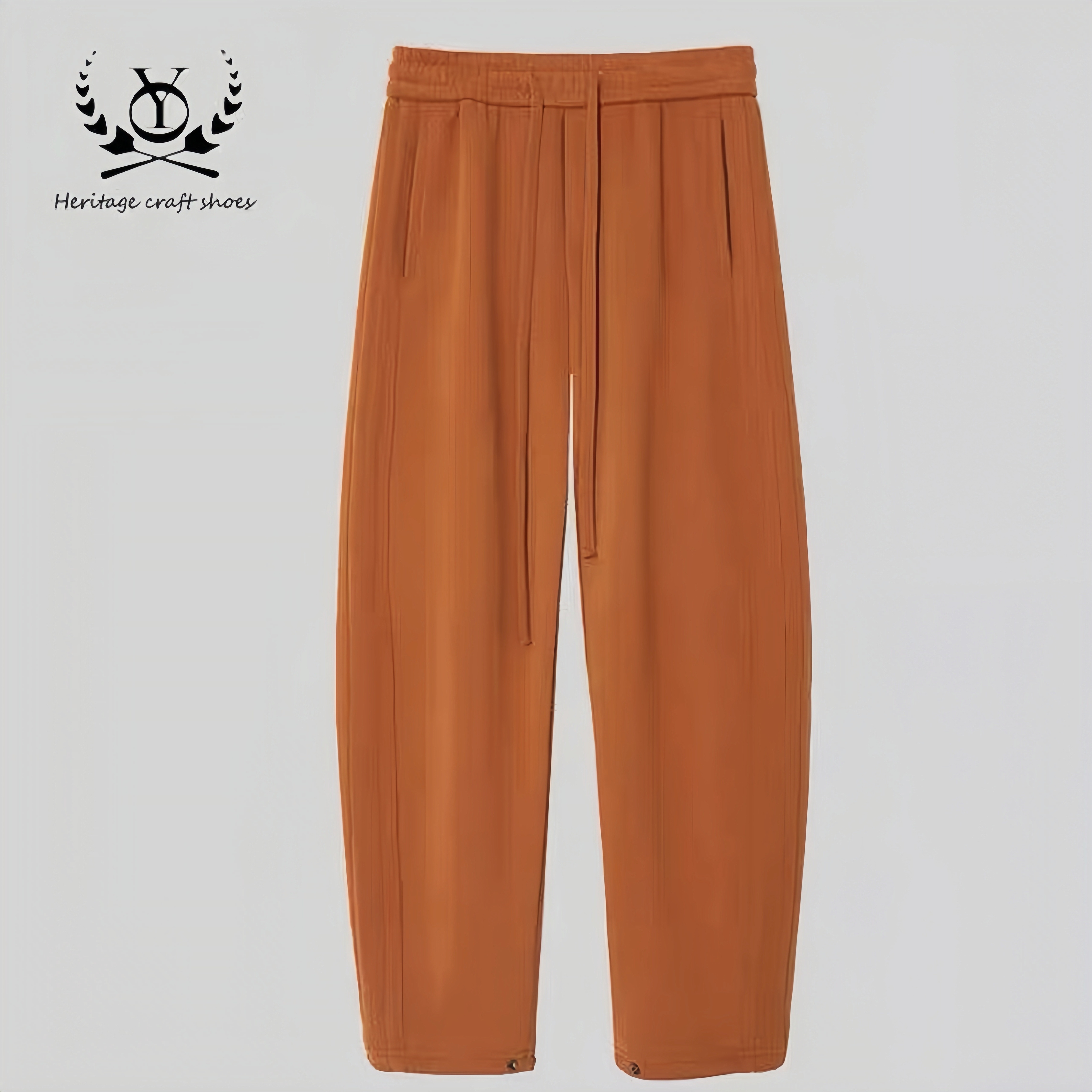 春秋新款男士休闲裤直筒卫裤