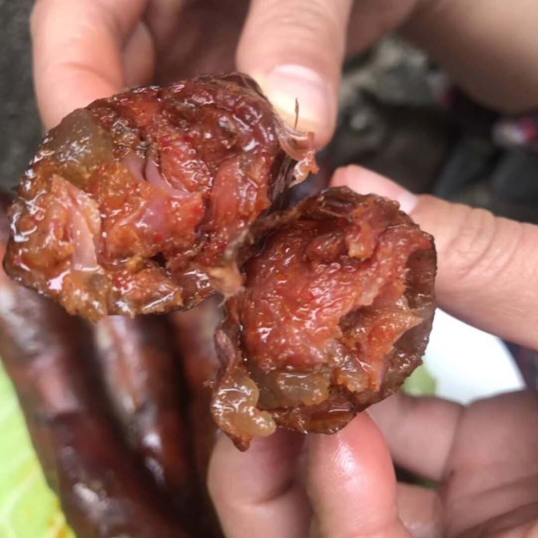 腊肠宜昌土特产麻辣香肠正宗农家手工自制烟熏腊肉灌肠自养土猪肉