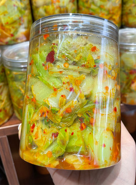 远安冲菜冲鼻菜芥菜开瓶即食凉菜