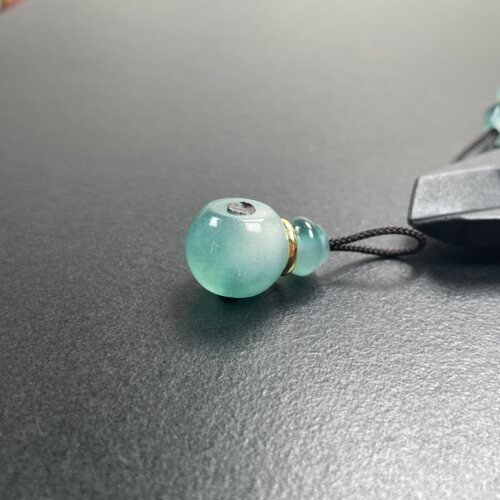 天然原料东凌玉玉石分体奶嘴三通10mm文玩菩提配饰