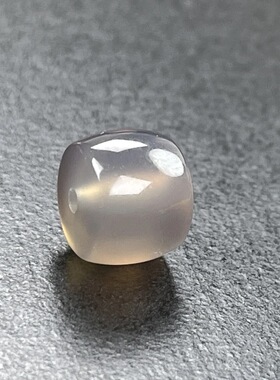 烟紫奶奶灰色系盐源玛瑙8mm+文玩菩提顶珠腰珠配珠背云