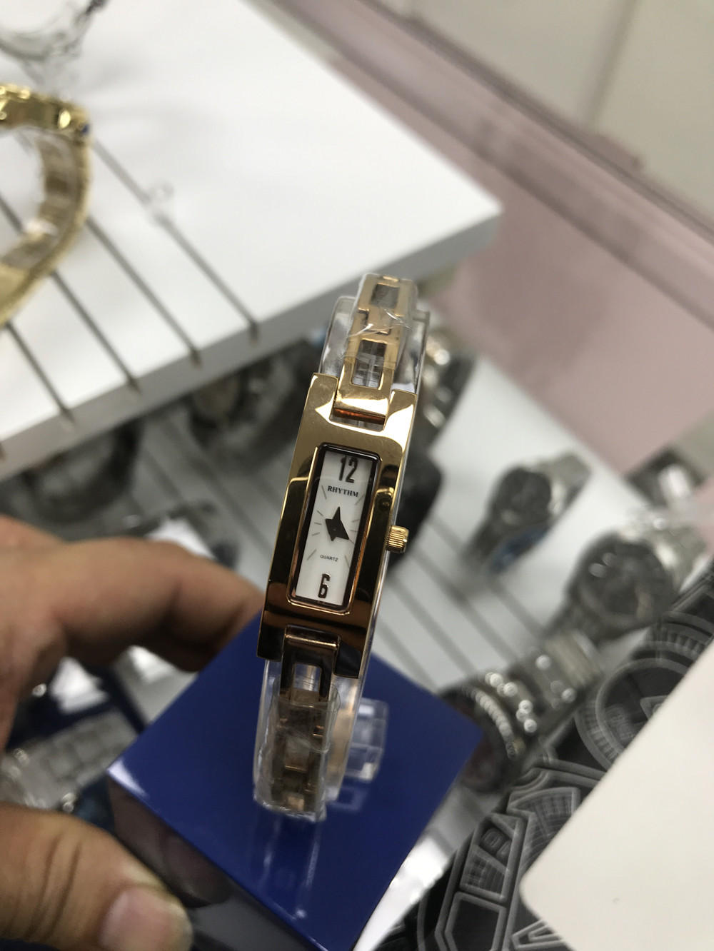 正品方形防水手表女士腕表石英女日韩腕表