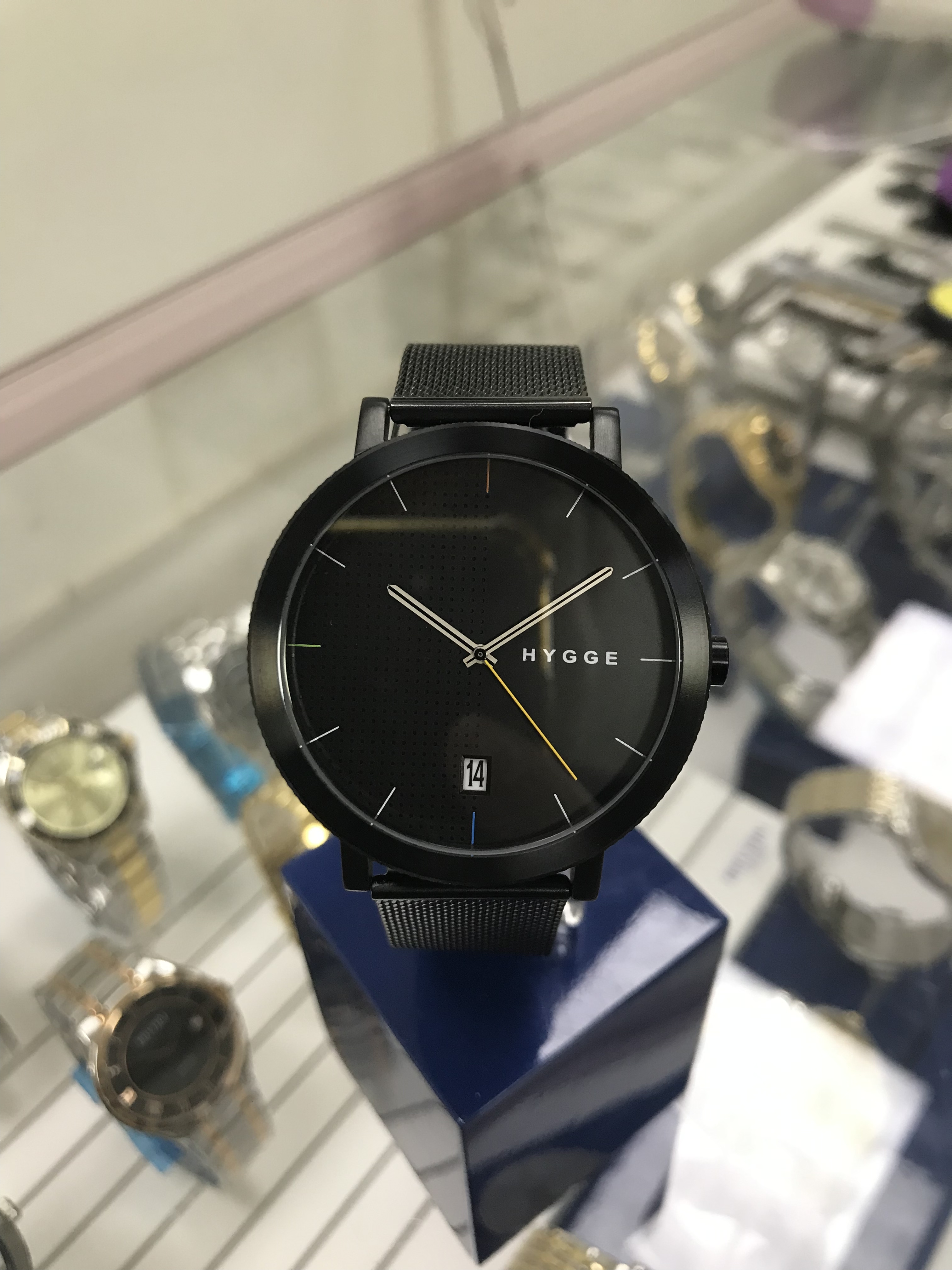 HYGGE手表男款防水时尚潮流商务休闲男表44mm