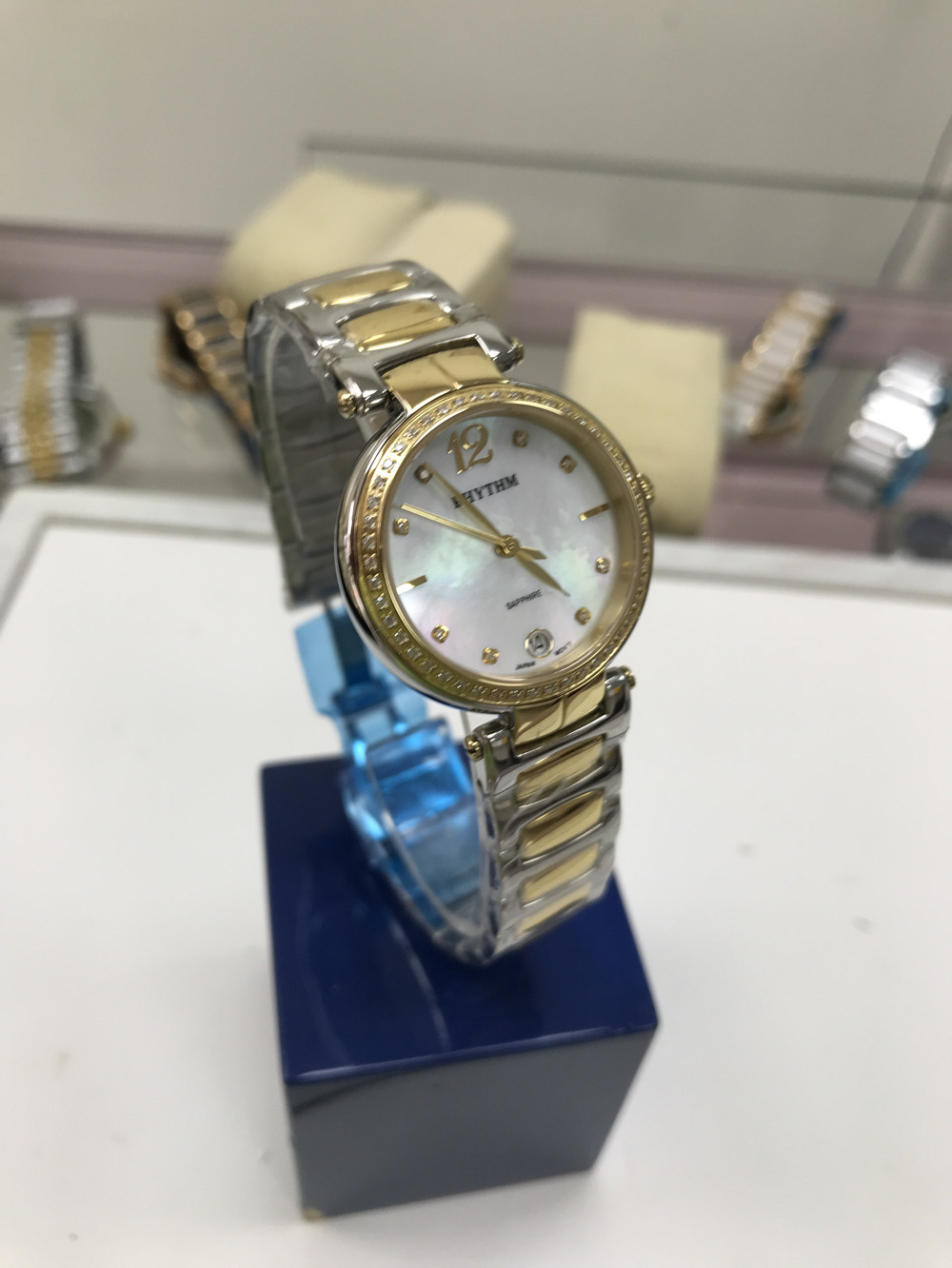 特价正品RHYTHM进口日本丽声手表 丽声时计手表女装 尺寸:30mm