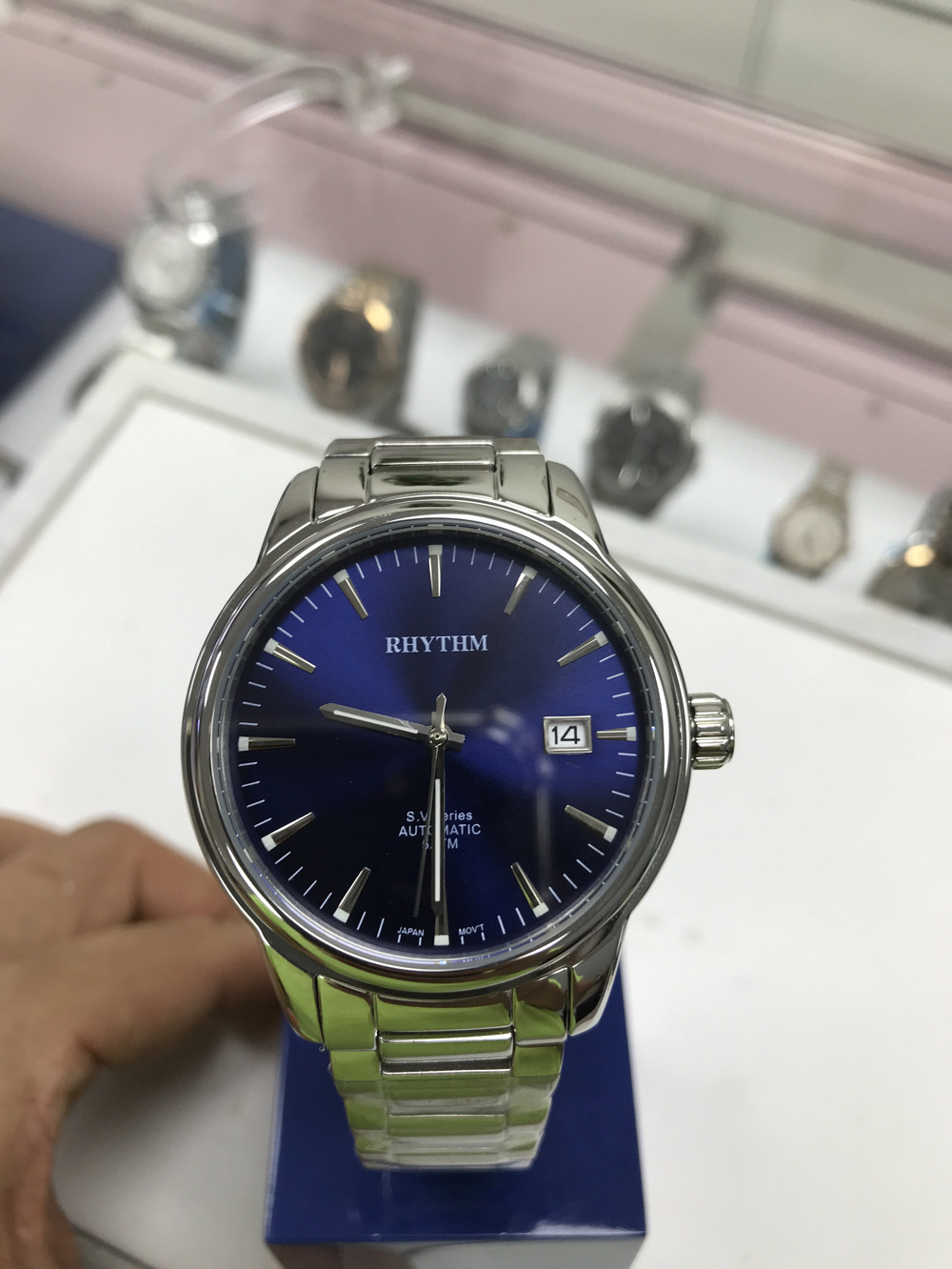RHYTHM丽声 男装机械 尺寸:42mm 原装进口全自动机械机芯