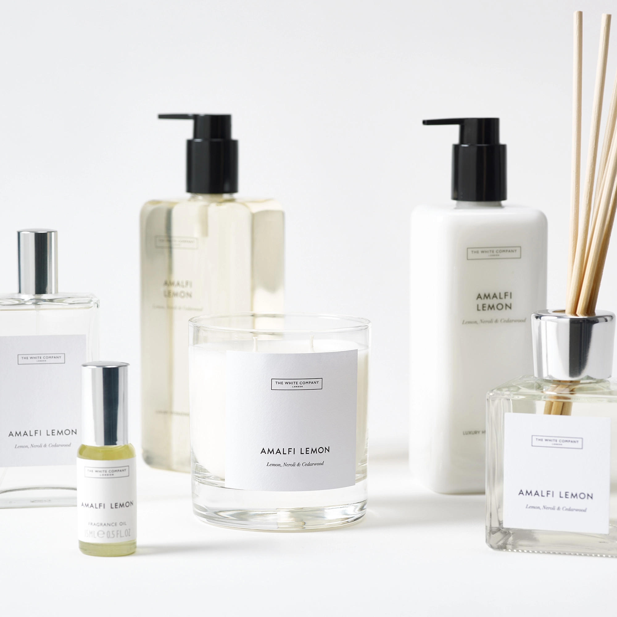 the white company英国代购蜡烛精油柠檬Amalfi芬芳清新限量新款