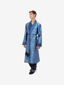 晨袍中长款 Derek 真丝睡袍大码 男士 桑蚕丝家居服春秋 Rose英国代购