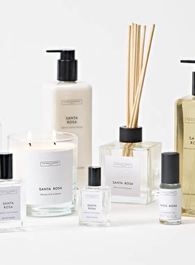 the white company英国代购santa rosa玫瑰花香香氛洗护手霜蜡烛