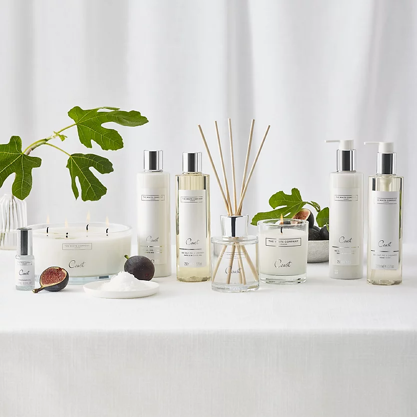 The white company英国代购Coast蜡烛香薰海盐无花果家居室内精油