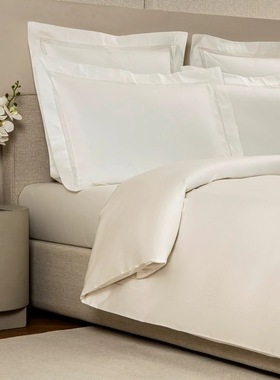 Frette英国代购高端纯棉长绒棉四件套意大利产原装进口酒店风纯色