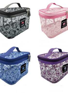 美乐蒂库洛米系列网纱便携手提化妆包彩妆补妆工具旅行收纳洗漱包