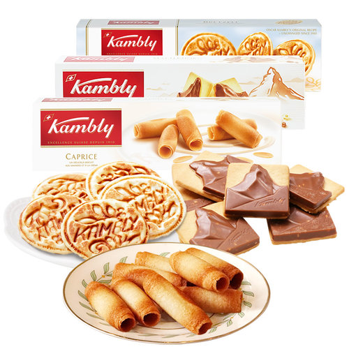 金宝丽饼干瑞士进口饼干休闲零食