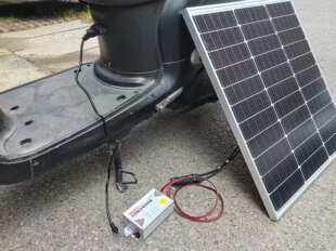 MPPT太阳能充电器升压控制器500瓦光伏板电动车专用