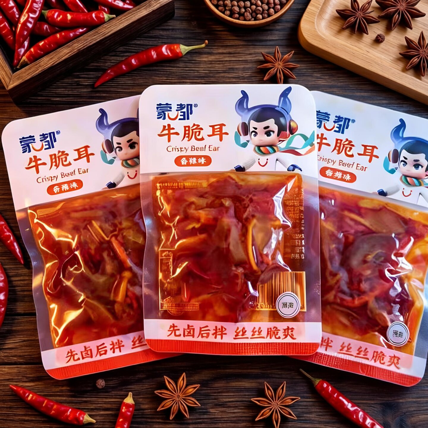 蒙都牛脆耳香脆味美内蒙特色儿童成人休闲零食真空包装