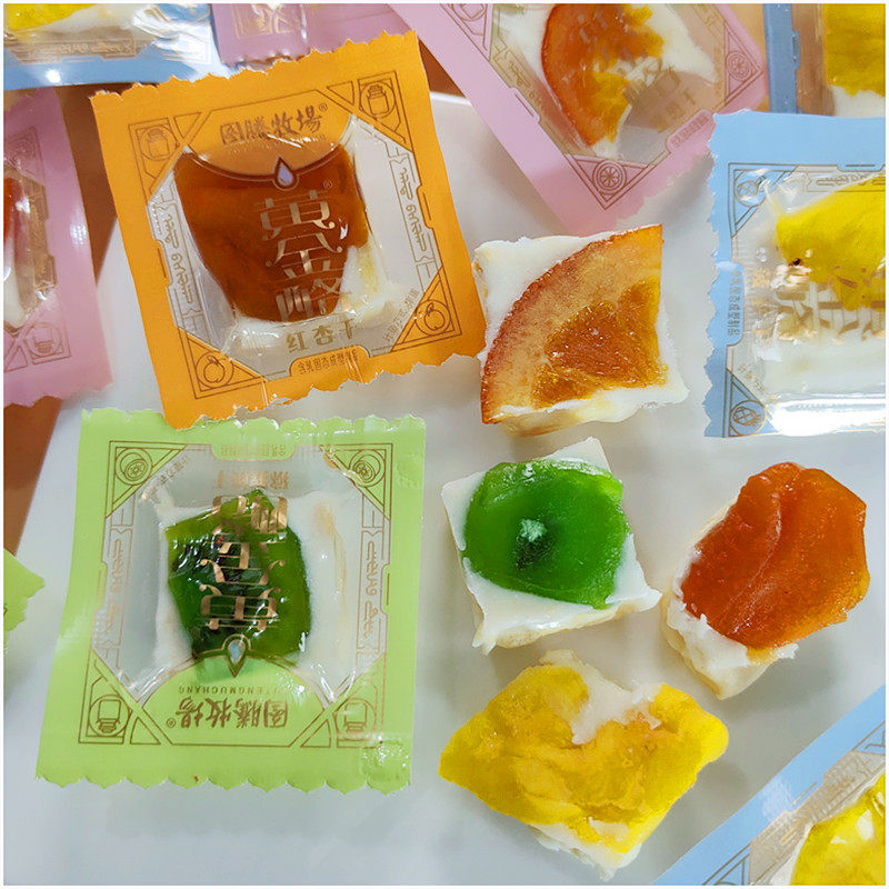 图腾牧场黄金酪果干奶酪块添加奶皮子内蒙古特产儿童成人休闲零食