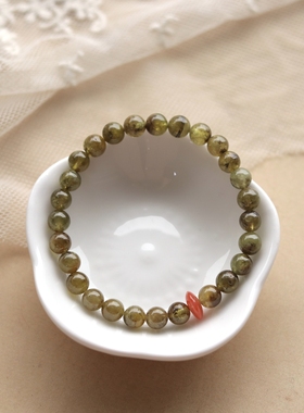 森林与诗-绿石榴石手串