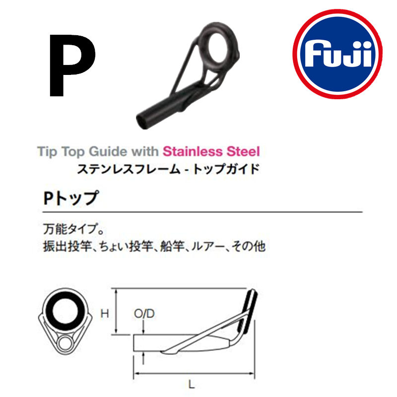 富士p型尖子导眼尾珠guide过线环